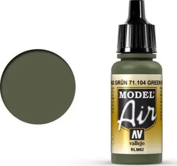 Bojë akrilike Vallejo Model Air Green RLM 62, mat, 17ml, jeshile