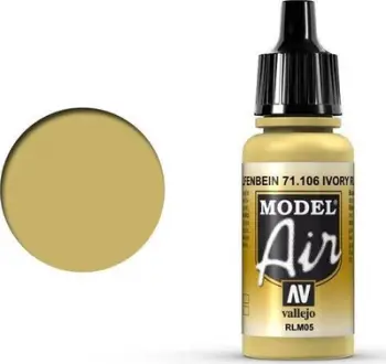 Bojë akrilike Vallejo Model Air Ivory RLM 05, 17ml, për aerograf