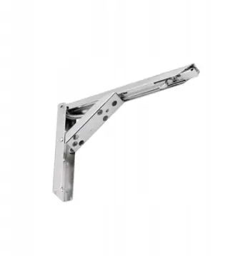 Kllapë palosëse për raft Domax WSC 200, 200x135mm, metal krom, argjendtë