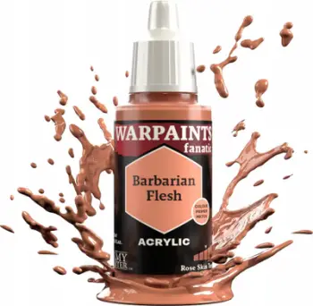 Bojë akrilike The Army Painter Warpaints Fanatic Barbarian Flesh WP3147P, 18ml, për miniatura