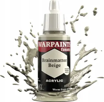 Bojë akrilike The Army Painter Warpaints Fanatic Brainmatter Beige, 18ml, bezhë e çelur