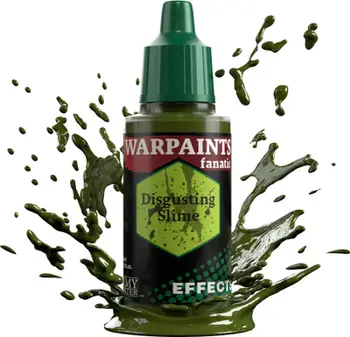 Bojë akrilike The Army Painter Warpaints Fanatic Effects Disgusting Slime, 18ml, efekt llumi, jeshile