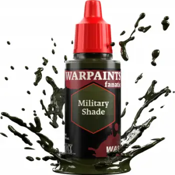 Bojë akrilike The Army Painter Warpaints Fanatic Wash Military Shade, 18ml, e gjelbër ushtarake
