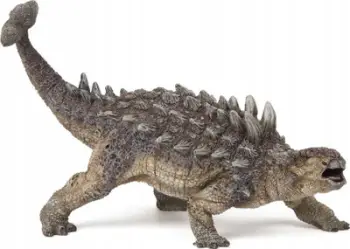 Figurë dinosauri Papo Ankylosaurus, lodër koleksioniste, shumëngjyrëshe