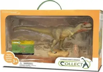 Figurë dinosaur Collecta Mapusaurus Deluxe, nofull e lëvizshme, shumëngjyrëshe