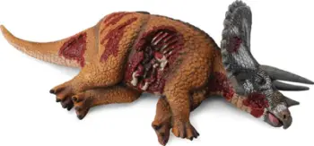 Figurë dinosauri Collecta Triceratops Dino Prey, lodër edukative, shumëngjyrëshe