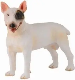 Figurë kafshe Collecta Bull Terrier, për fëmijë, shumëngjyrëshe