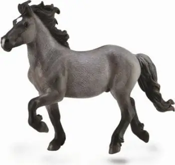 Figurë lodër Breyer CollectA Blue Dun Icelandic Stallion, vinil, për koleksion, blu