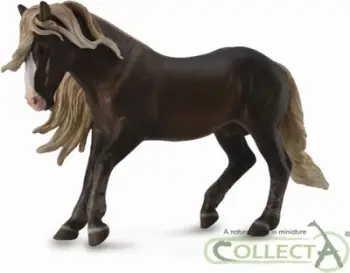 Figurë lodër Collecta Black Forest Horse, mashkull, XL, kafe