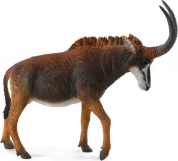Figurë lodër Collecta Giant Sable Antelope, femër, plastike, shumëngjyrëshe