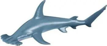 Figurë lodër Collecta Hammerhead Shark M, plastike, gri