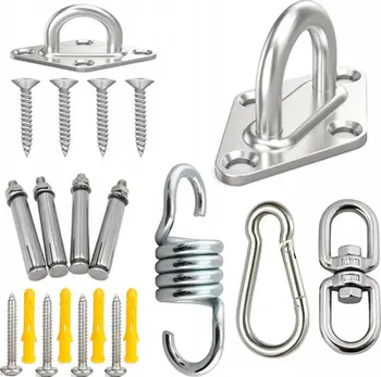 Kllapë tavanore rrotulluese Mozos Power Hook V2, kapacitet 250kg, metalike, gri