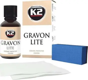 Mbrojtës keramik për bojë makine K2 Gravon Lite, 30ml, efekt hidrofob, transparent