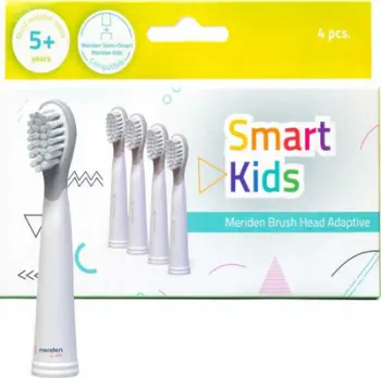 Koka furçe dhëmbësh Meriden Kids Adaptive +5 Smart Tips, për fëmijë 5+, xhiro shumë të buta