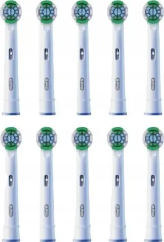 Kokë furçe dhëmbësh Oral B Precision Clean White, 10 copë, e bardhë