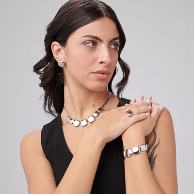 Qafore për femra Brosway Muse BUE03, e argjendtë - 4