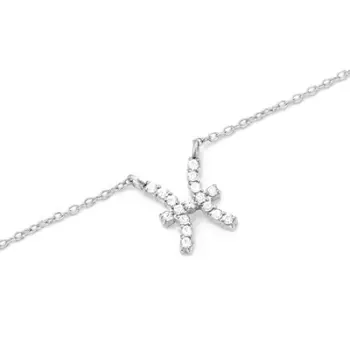 Qafore për femra Daniel Wellington Pisces Crystal Zodiac DW00400954, e argjendtë