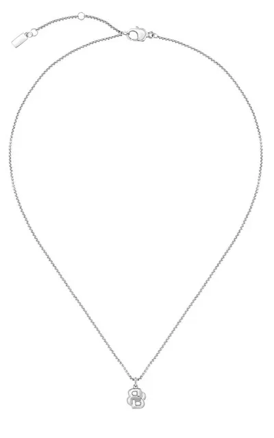 Qafore për femra Hugo Boss Double B 1580697, e argjendtë - 3