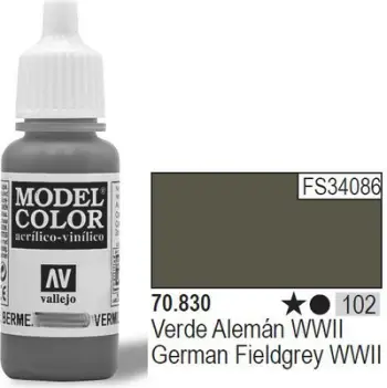 Bojë akrilike Vallejo Model Color German Fieldgrey WWII, 17ml, mat