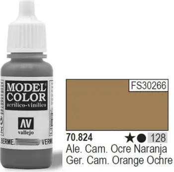 Bojë akrilike Vallejo Model Color German Cam. Orange Ochre, 17ml, portokalli okër