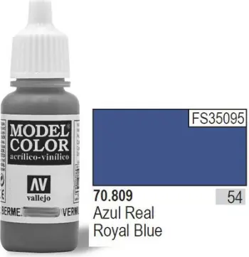 Bojë akrilike Vallejo Model Color Royal Blue, 17ml, blu mbretërore