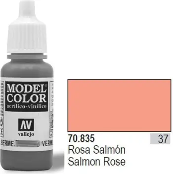 Bojë akrilike Vallejo Model Color Salmon Rose, 17ml, mat, rozë salmon