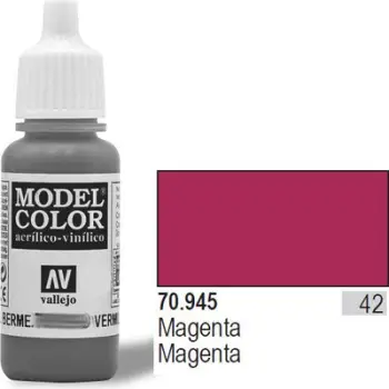Bojë akrilike Vallejo Model Color Magenta, 17ml, mat