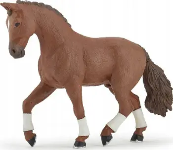 Figurë lodër Papo Horse and Ponies Alezan H, kalë hanoverian, PVC, kafe
