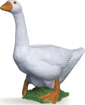 Figurë lodër Papo Farmyard Friends White Goose, PVC, 10 muaj+, e bardhë