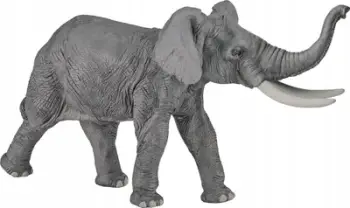 Figurë lodër PAPO Wild Animal Kingdom Elephant, PVC, gri