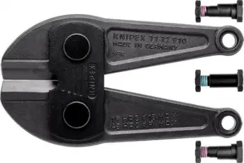 Kokë prerëse rezervë Knipex 71 79 910, me vida, për materiale deri 48 HRC