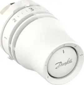 Kokë termostatike radiatori Danfoss Redia 015G3330, M30x1.5, manuale, e bardhë