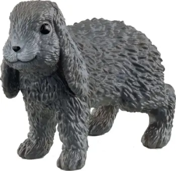 Figurë lodër Schleich Lop Rabbit, lepur me veshë të varur, shumëngjyrëshe