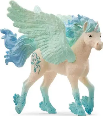 Figurë loje Schleich Bayala Stormy Unicorn Foal, për fëmijë 5 12 vjeç, shumëngjyrëshe