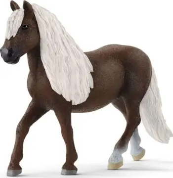 Figurë lodër Schleich Swedish Mare, pelë suedeze, plastikë, e bardhë