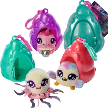 Figurë lodër Simba Mascot Pearly Pods Surprise, guackë surprizë, shumëngjyrëshe