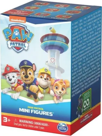 Figurina Spin Master Paw Patrol Mini Deluxe, koleksionuese, për fëmijë 3+