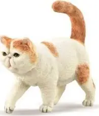 Figurë mace Collecta Exotic Shorthair Cat, lodër edukative, shumëngjyrëshe