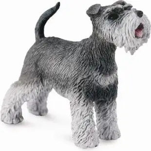 Figurine Collecta Schnauzer, lodër edukative, shumëngjyrëshe