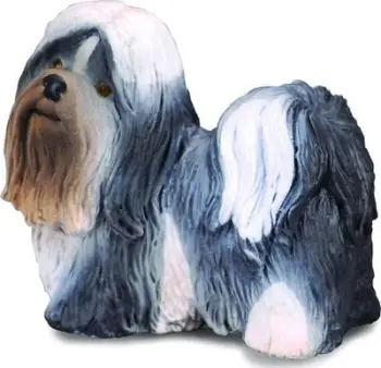 Figurine Collecta Shih Tzu, lodër koleksionare, miniaturë shumëngjyrëshe