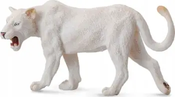 Figurinë Collecta White Lioness, luaneshë e bardhë, lodër koleksionuese