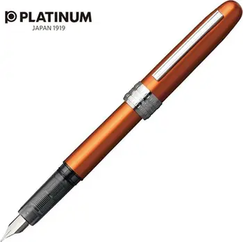 Stilolaps me bojë Platinum Plaisir PGB-1000, majë Fine, portokalli