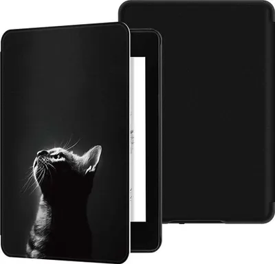 Mbrojtëse Graphic për lexues Amazon Kindle Paperwhite, 6", e zezë - 1