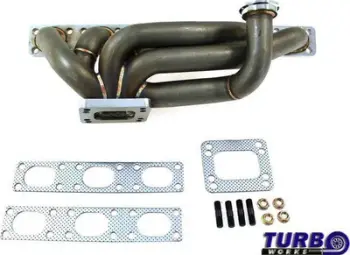 Kolektor shkarkimi TurboWorks BMW E34 M50 EXTREME, për turbinë T3 T4, inoks