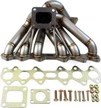 Kolektor shkarkimi TurboWorks Toyota Supra 2JZ GTE T4 EXTREME, çelik inox, universal