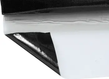 Mbrojtëse nxehtësie vetëngjitëse TurboWorks, 30 x 60cm, 0.2mm, e zezë