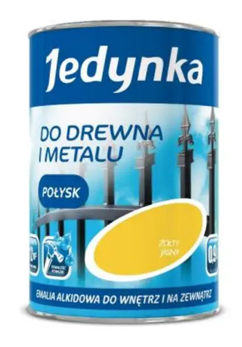 Bojë alkidike Alkyd Enamel, për dru dhe metal, 0.75L, jeshile e çelët