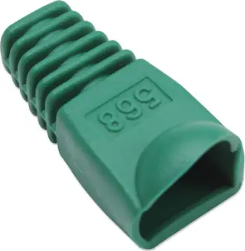 Mbrojtëse konektori RJ45 Intellinet, për kabllo rrjeti, najlon, e zezë
