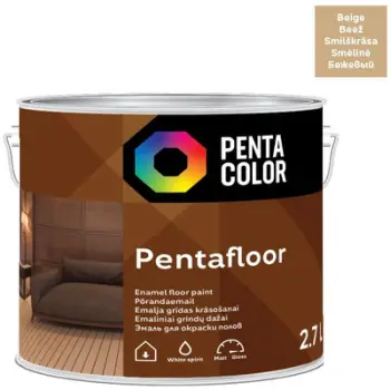 Bojë dyshemeje Pentafloor, PENTAFLOOR Sand, 2.7L, ngjyrë rëre
