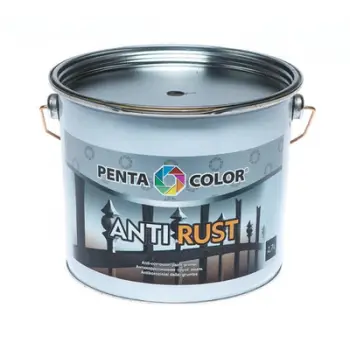 Bojë anti-korrozive Penta Color Anti Rust, 2.7L, për metal, ngjyrë çokollatë